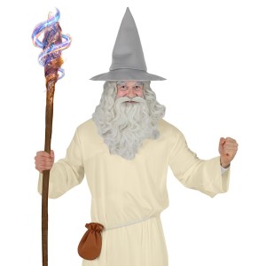 Disfraz hombre de mago blanco
