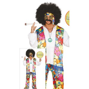 Disfraz hombre de hippie
