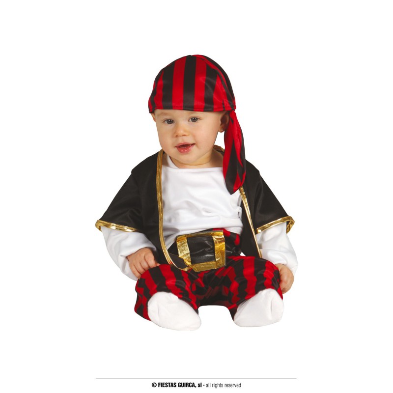 Disfraz bebe de pirata