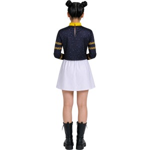 Disfraz niña kpop blanco y negro