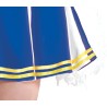 Disfraz adolescente animadora azul