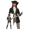 Disfraz mujer de pirata negra