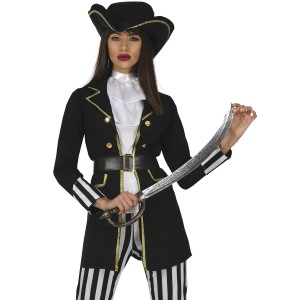 Disfraz mujer de pirata negra