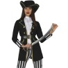 Disfraz mujer de pirata negra