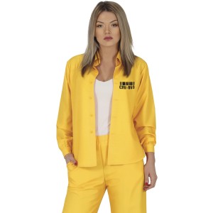 Disfraz mujer presa amarillas