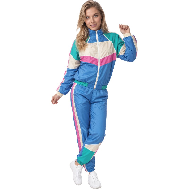 Disfraz mujer de chandal gimnasta