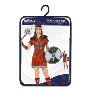 Disfraz mujer de guerrera vikinga