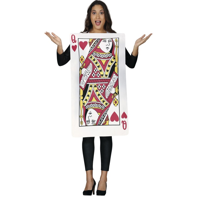 Disfraz mujer dama de cartas
