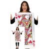 Disfraz mujer dama de cartas