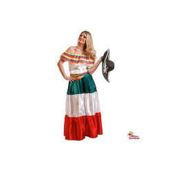 Disfraz mujer de mejicana