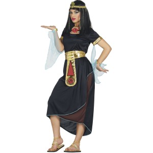 Disfraz mujer de cleopatra negro