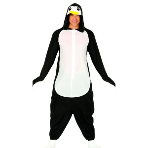 Disfraz mujer de pijama pinguino
