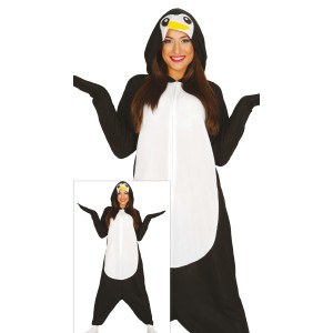 Disfraz mujer de pijama pinguino