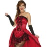 Disfraz mujer de burlesque Moulin Rouge