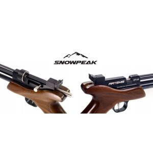 Pistola Snowpeak Zasdar CP1 multi-tiro. CO2 y balines de plomo.
