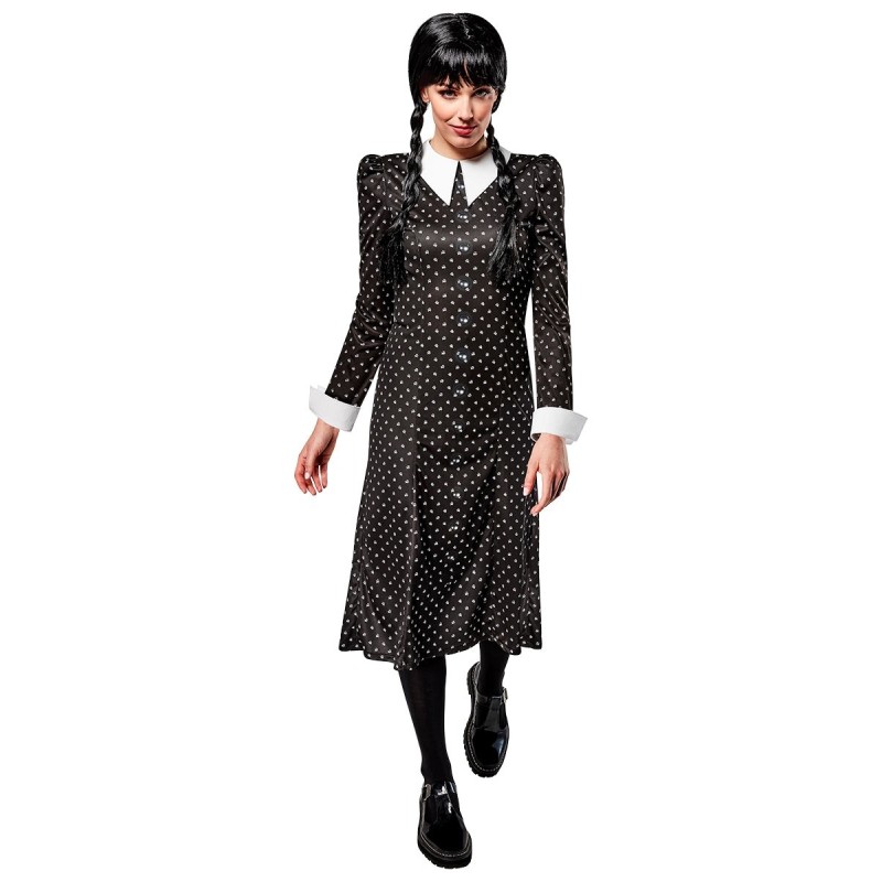 Disfraz mujer de miercoles addams