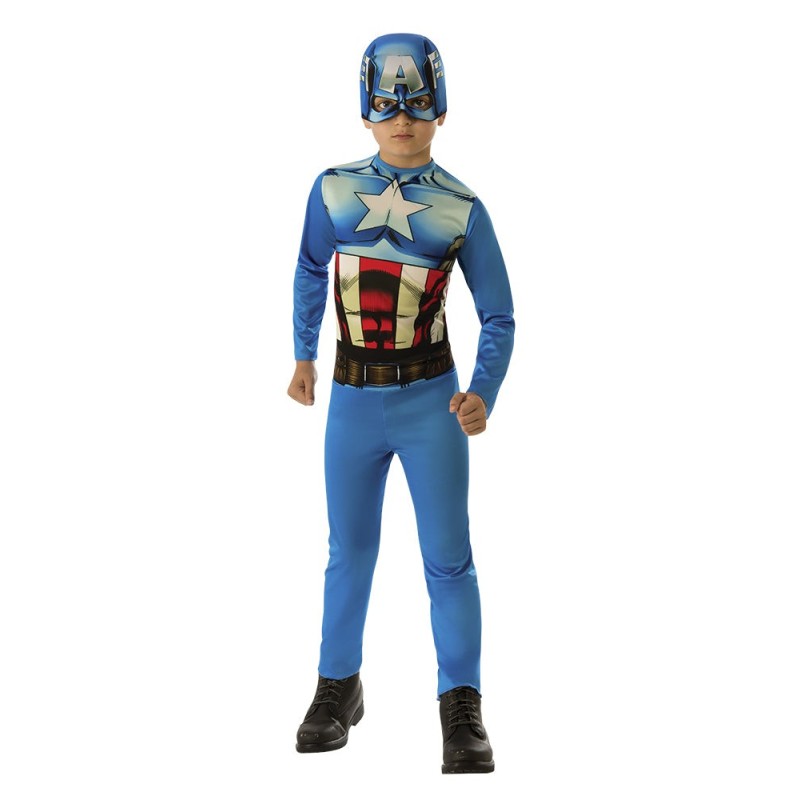 Disfraz niño Capitan America Opp Inf