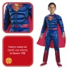 Disfraz  niño Superman Black Line Deluxe