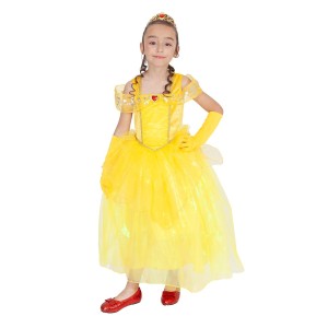 Disfraz niña princesa amarilla