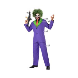 Disfraz hombre Joker traje morado