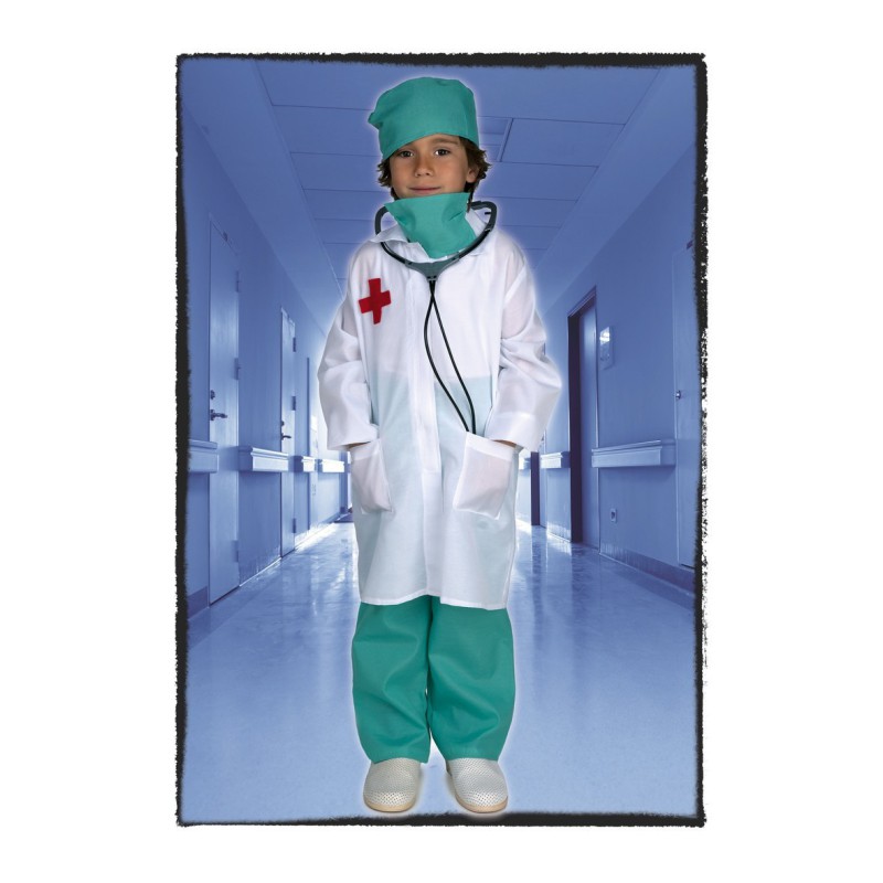 disfraz niño medico