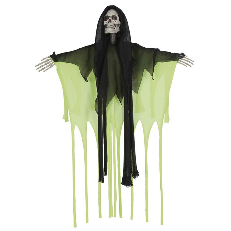 Fantasma calavera neón