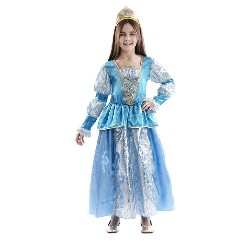 Disfraz niña Princesa azul.