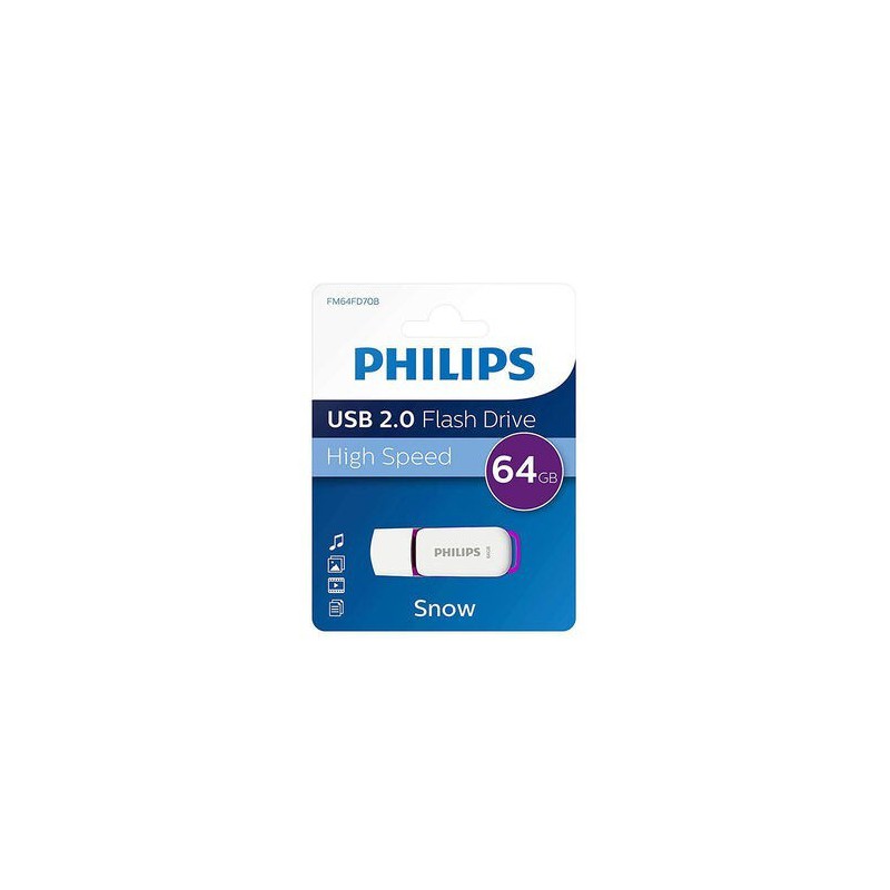 Pendrive philips 64 gb