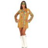Disfraz mujer de hippie.