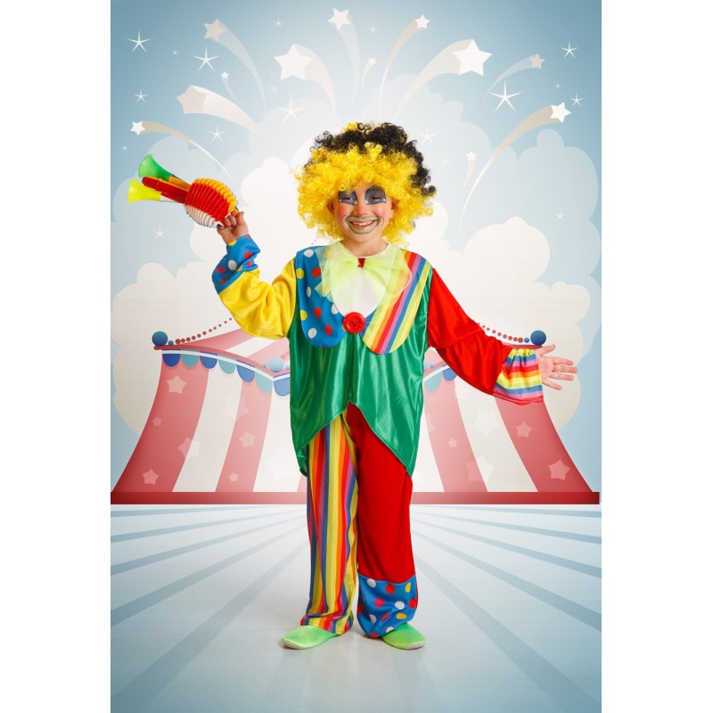 disfraz niño payaso