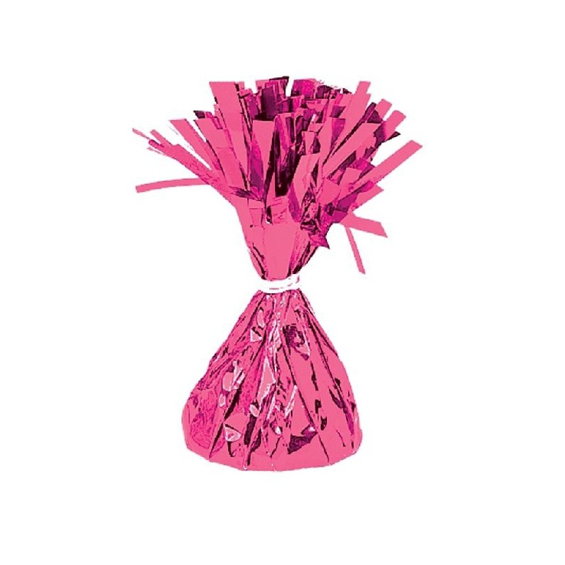 Peso globos magenta 170g/6oz