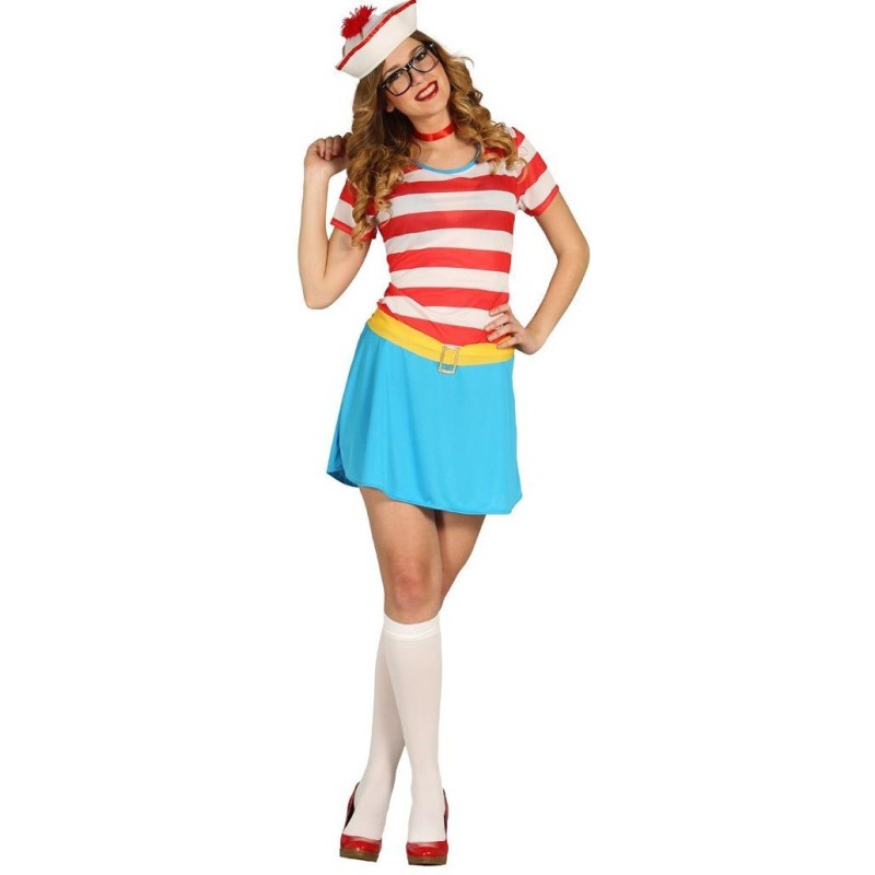 Disfraz mujer Wenda Buscando a Wally