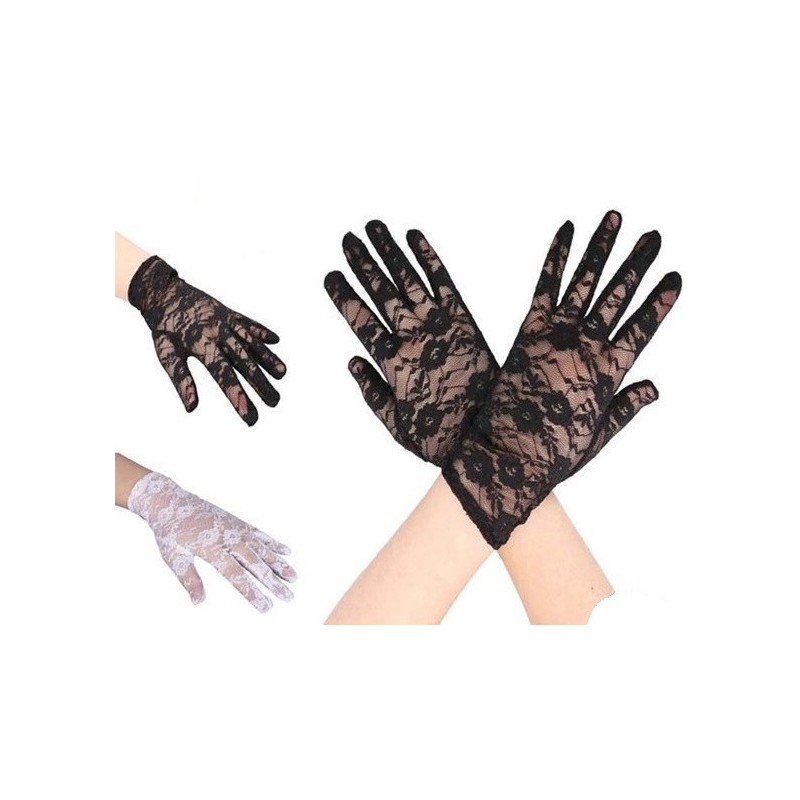 guantes encaje