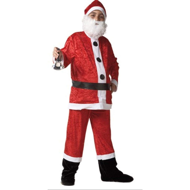 disfraz niño papa noel.