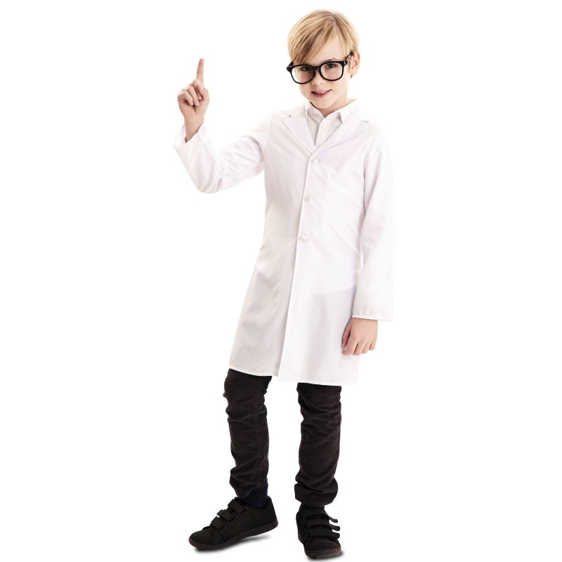 Bata infantil blanca