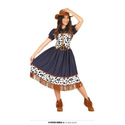 Disfraz mujer de vaquera
