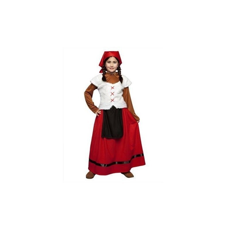 disfraz niña pastorcilla .