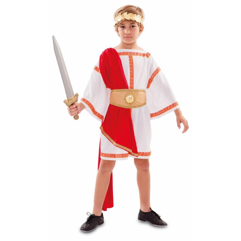 disfraz niño emperador romano
