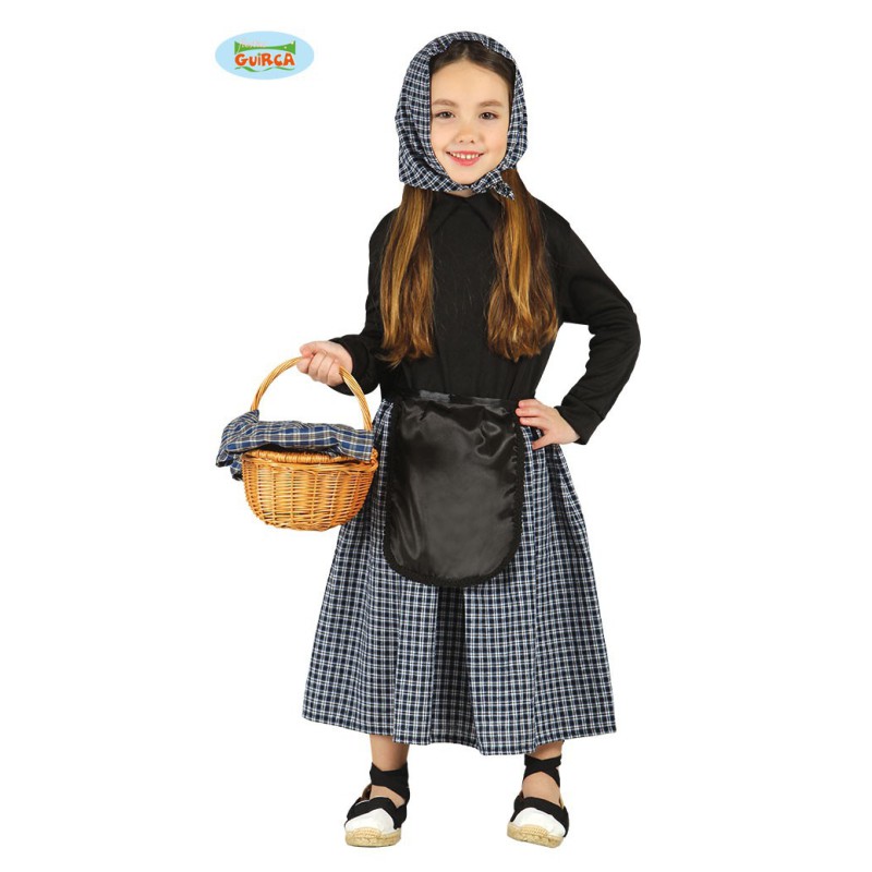Disfraz niña de castañera