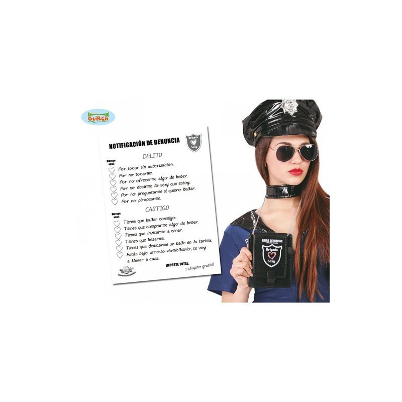 libro multas policia