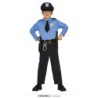 Disfraz niño de policia azul