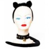 Set gatita sexy, negro
