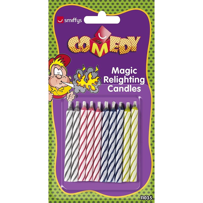 Velas mágicas 10 unidades