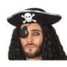 Sombrero de pirata negro