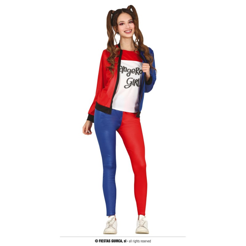 Disfraz adolescente Harley Quinn