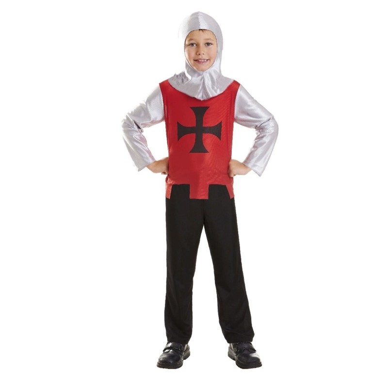 Disfraz niño medieval rojo