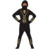Disfraz niño ninja detalles dorados