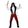 Disfraz hombre de pirata rayas