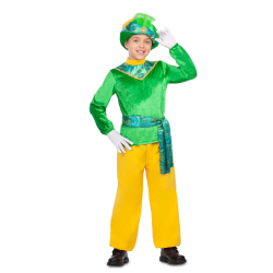 Disfraz niño paje verde
