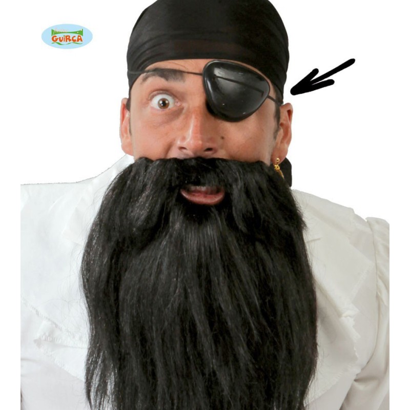 parche pirata plastico